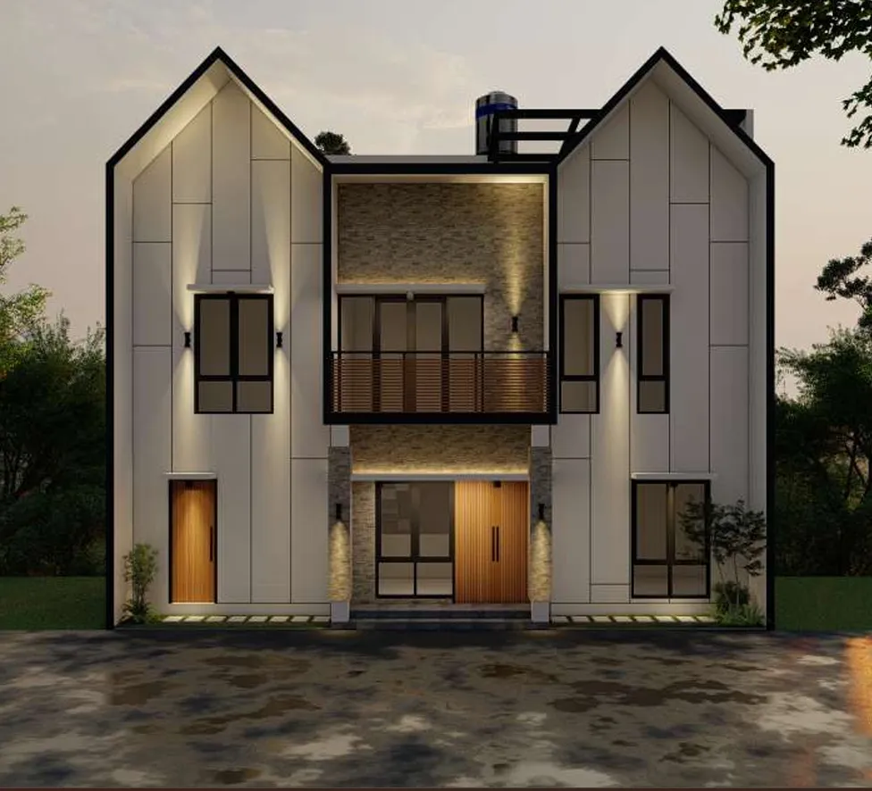 Rumah Scandinavian premium